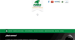 Desktop Screenshot of funica.org.ni